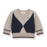 1+IN THE FAMILY ARGYLE SWEATER